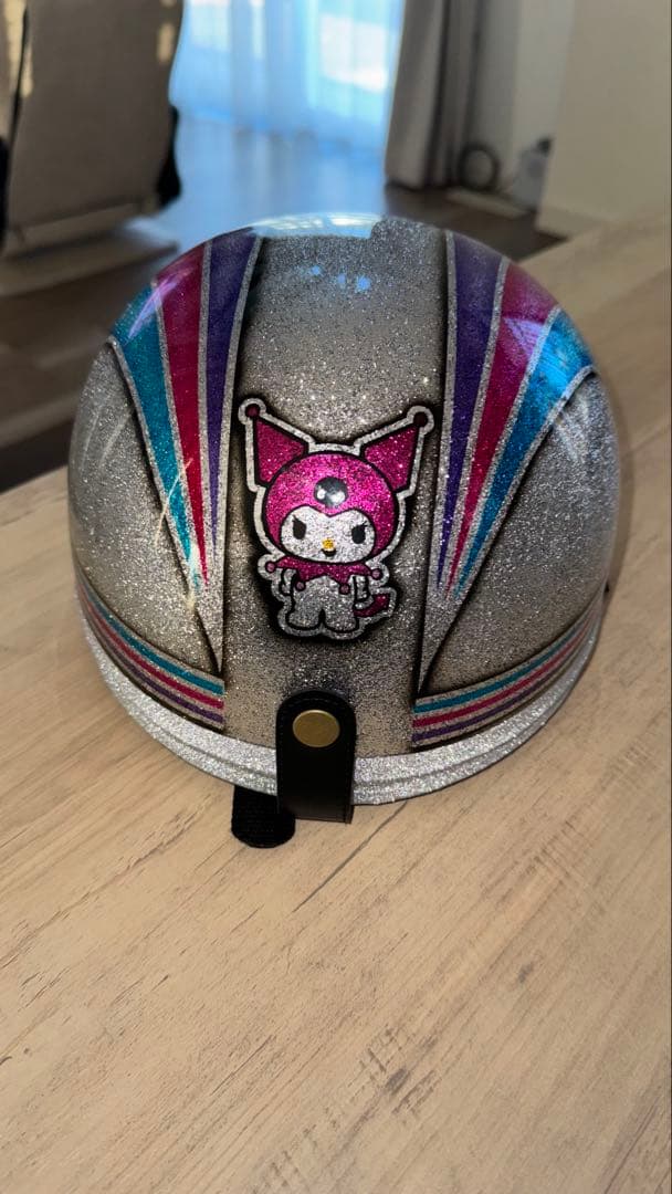 コルク半　三つボタン