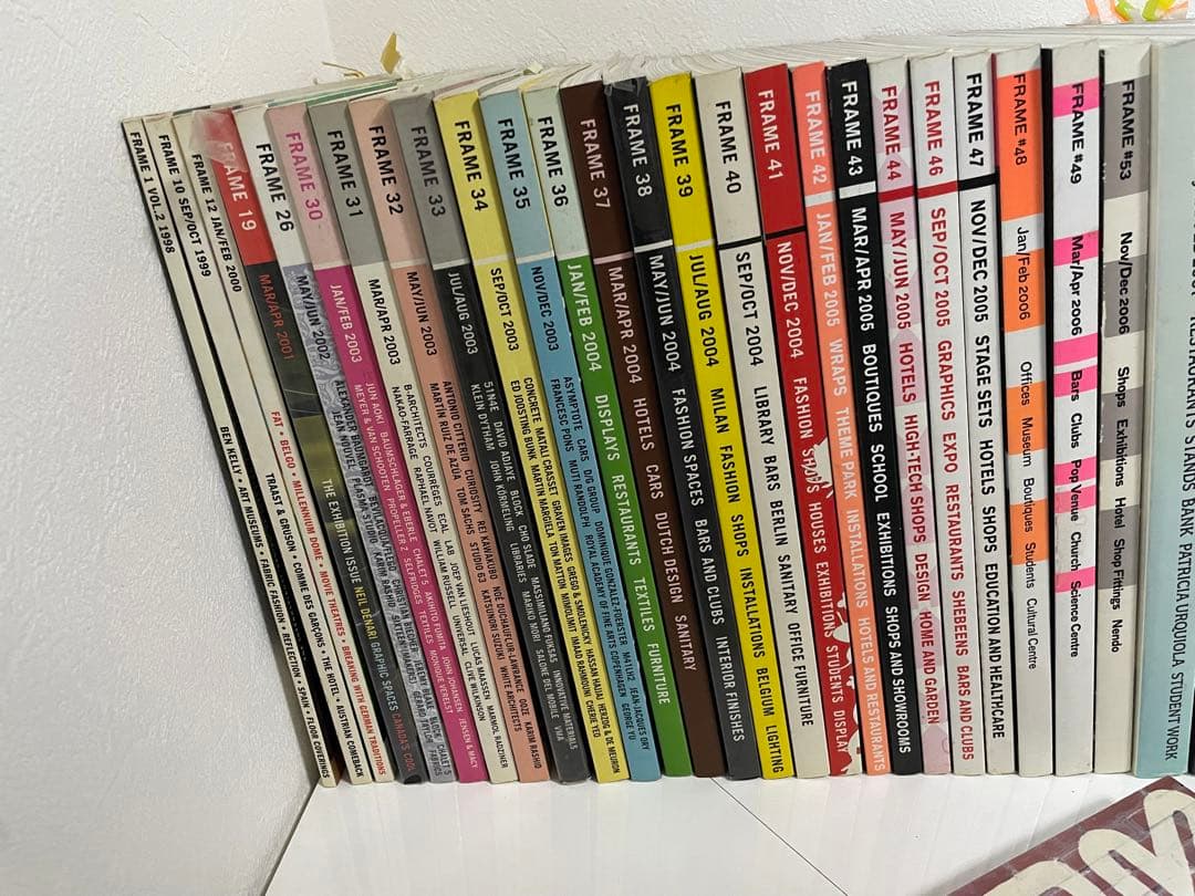 雑誌『FRAME』44冊