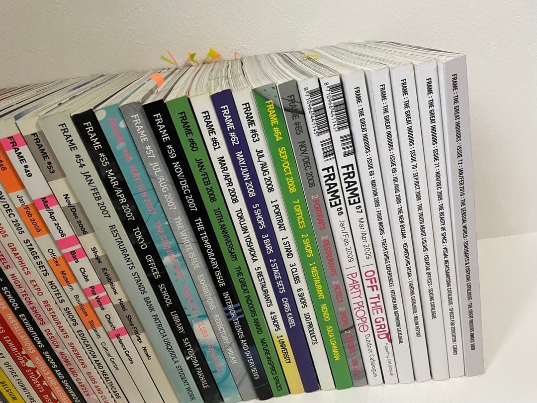 雑誌『FRAME』44冊