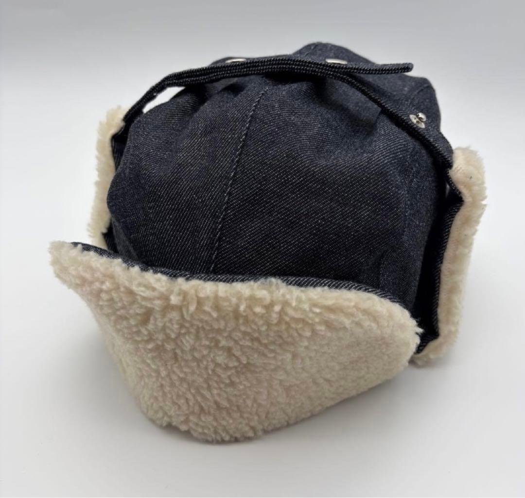 THE H W DOG ドッグ　フライトキャップ ボンバーキャップ デニム