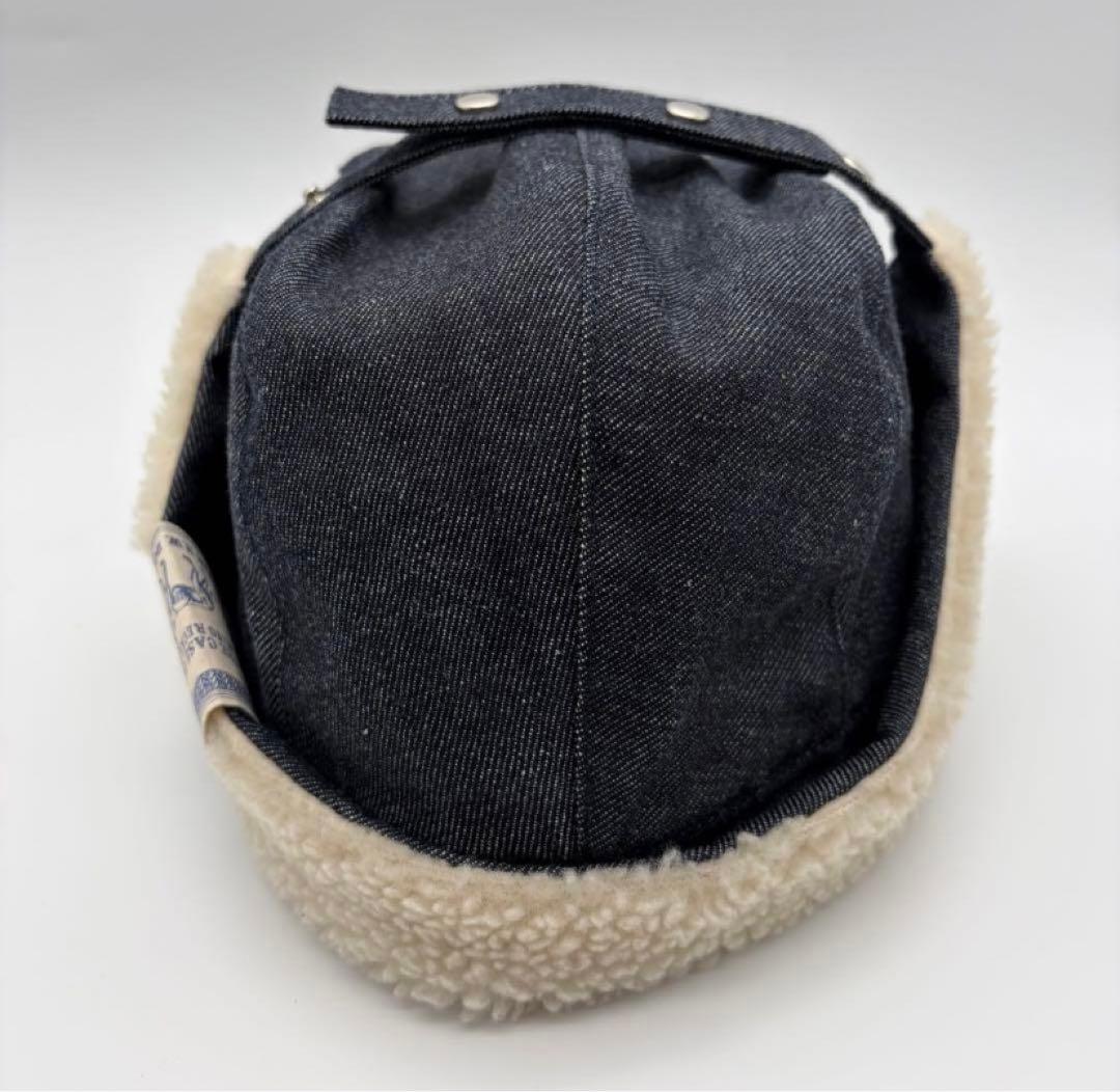 THE H W DOG ドッグ　フライトキャップ ボンバーキャップ デニム