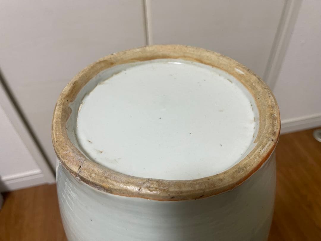 a sa hi　花瓶 58cm 焼き物 アンティーク　中国美術ニュウあり