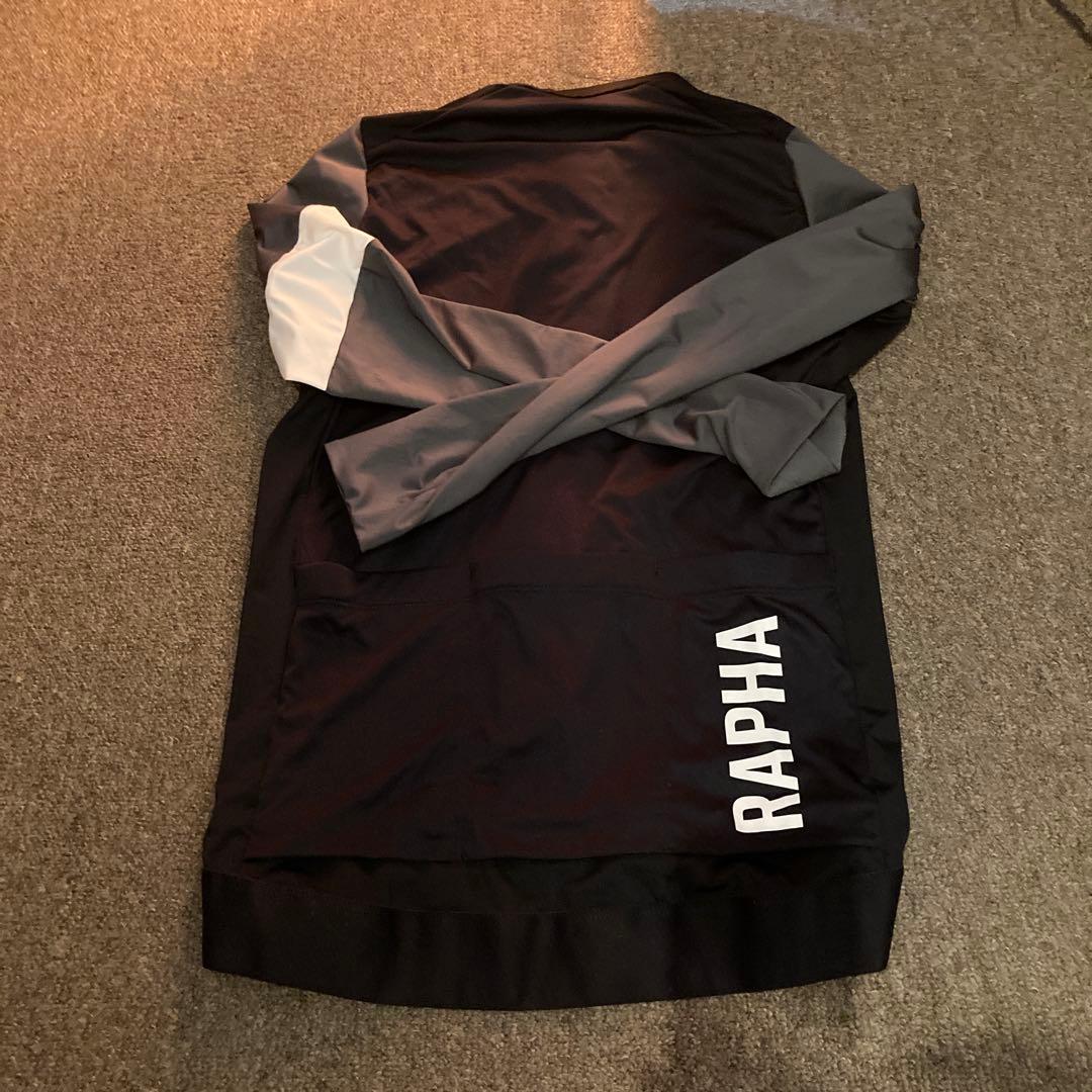 Rapha サイクルジャージ 黒/グレー