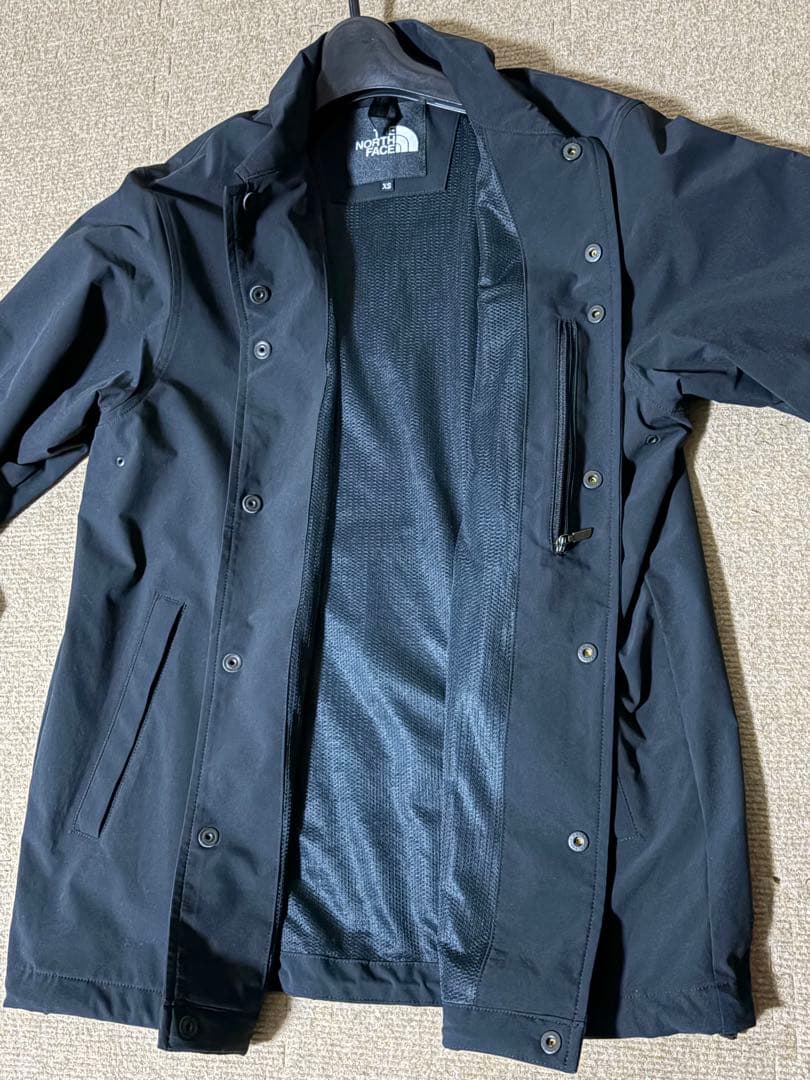 ノースフェイス　コーチジャケット　廃盤モデル ブラック(艶無し) サイズ　XS