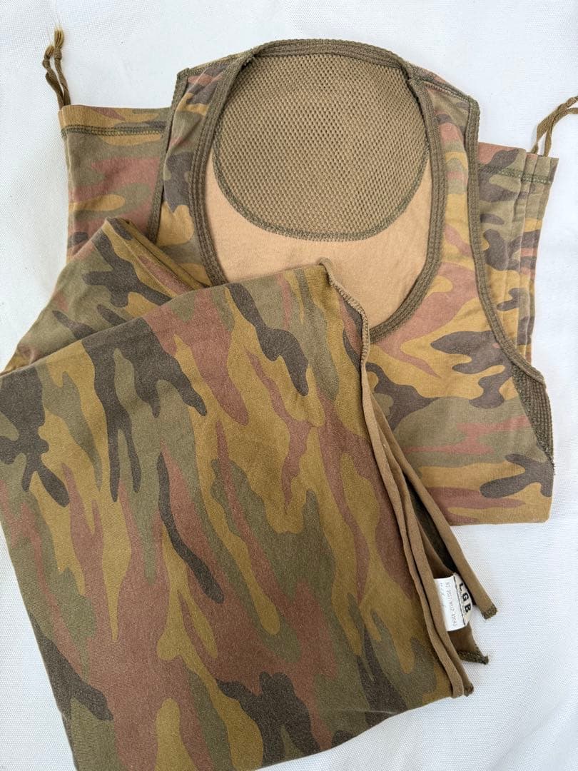 初期LGB 新品未使用 CAMO タンクトップ&大判ストール ルグランブルー