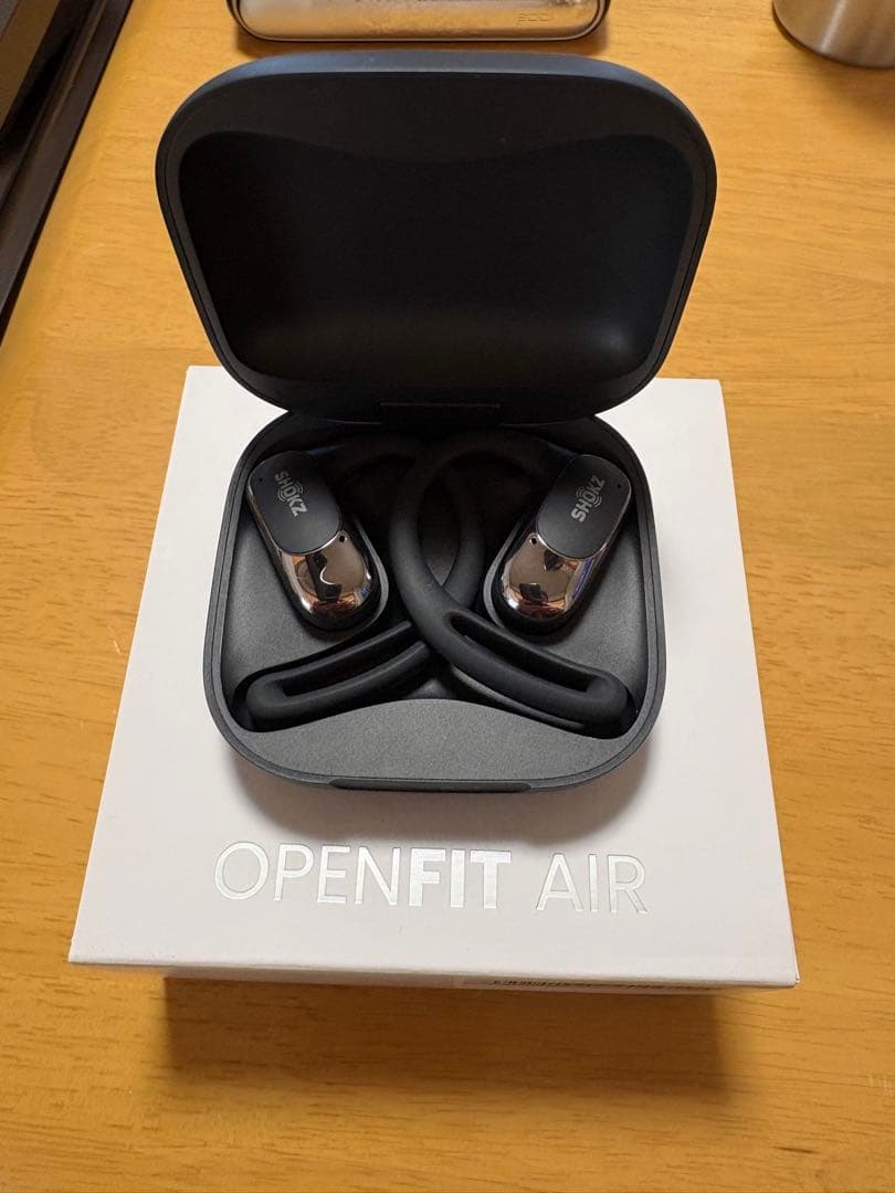 Shokz OpenFit Air オープンイヤー イヤホン ワイヤレスイヤホン