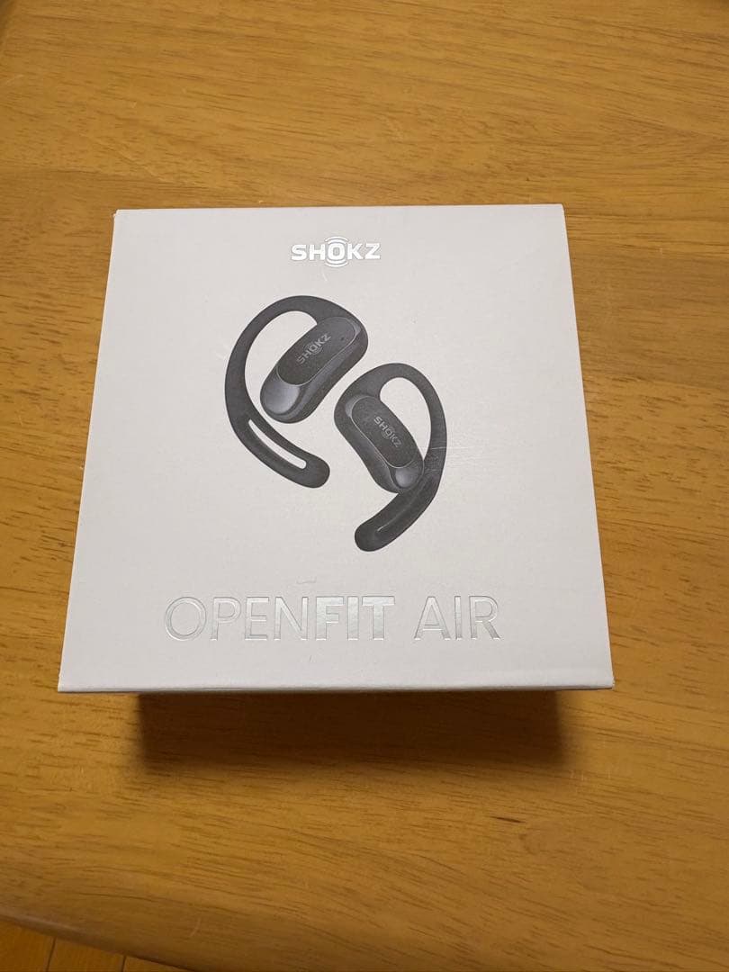 Shokz OpenFit Air オープンイヤー イヤホン ワイヤレスイヤホン