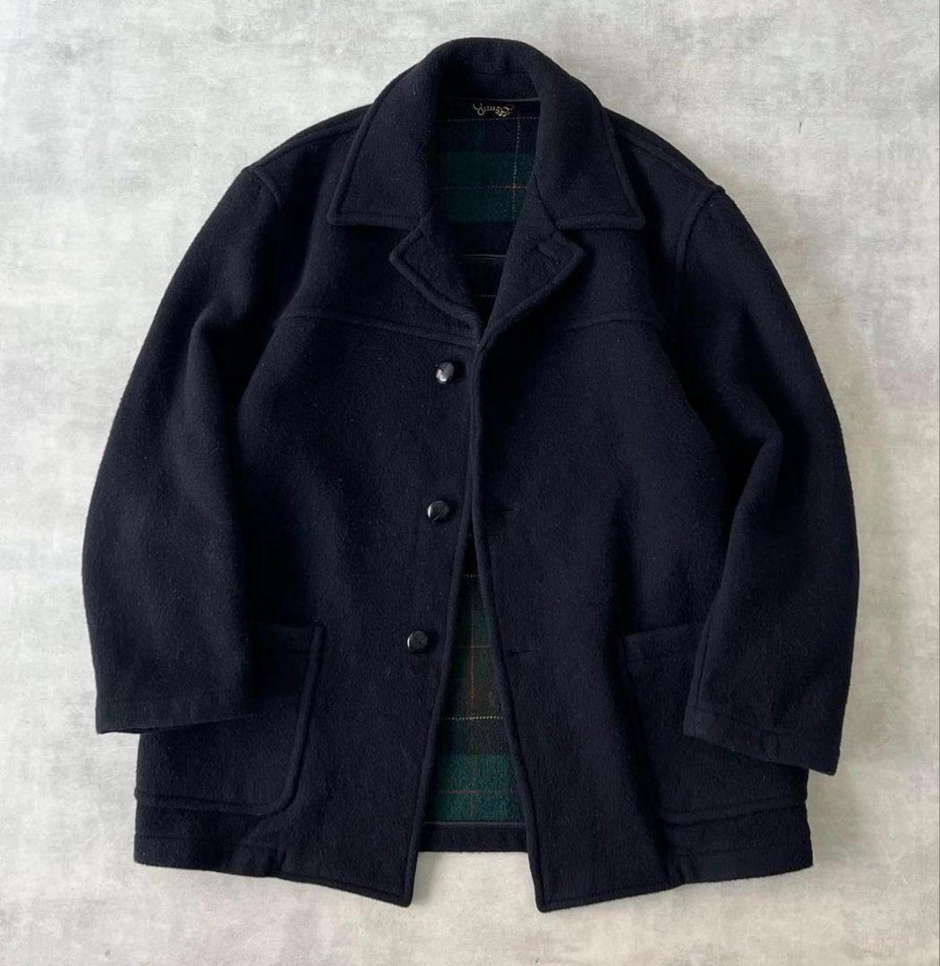 vintage　90s Pコート　BROOKSBROTHERS　紺色