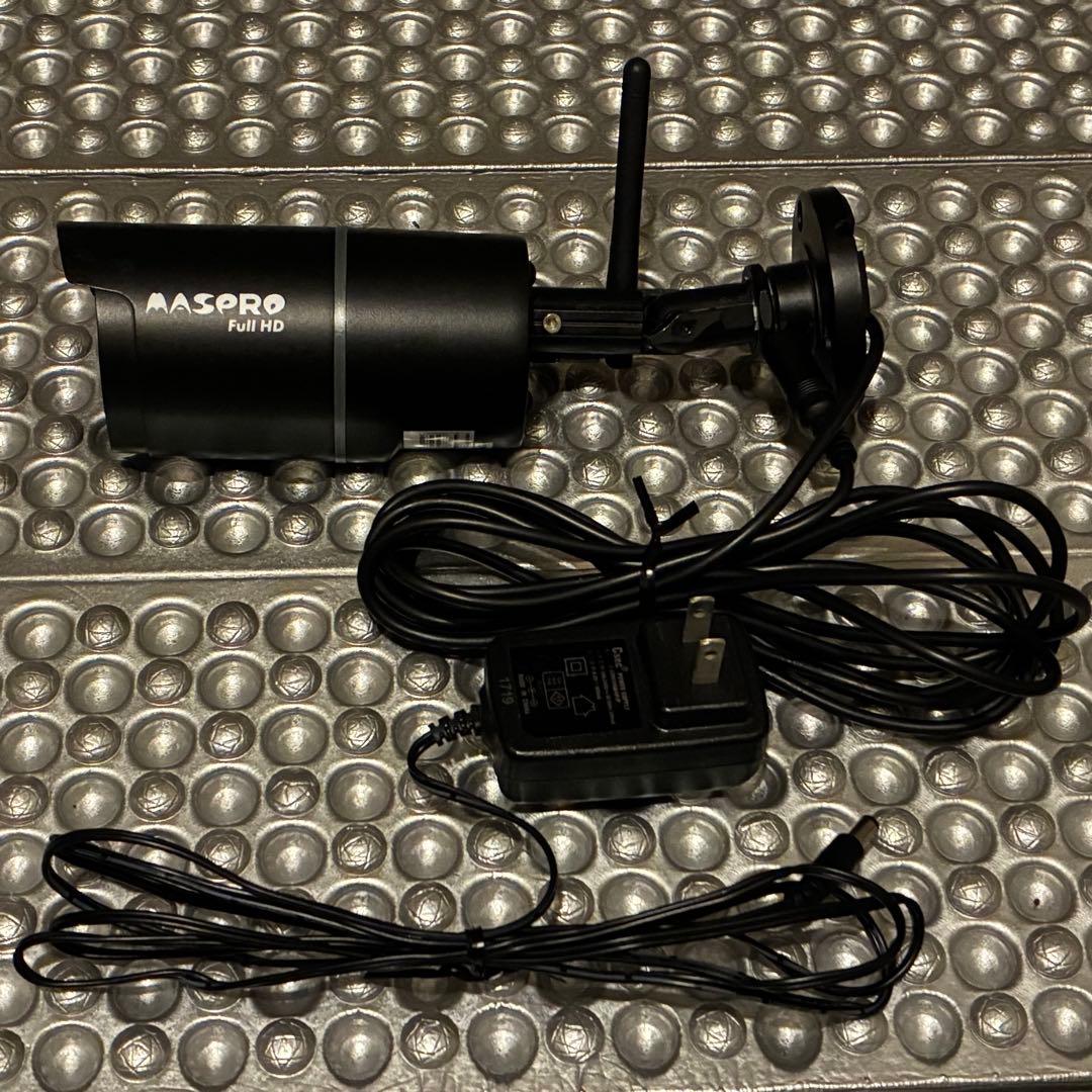 美品　マスプロ防犯カメラ　WHC7M2 中古　（黒）
