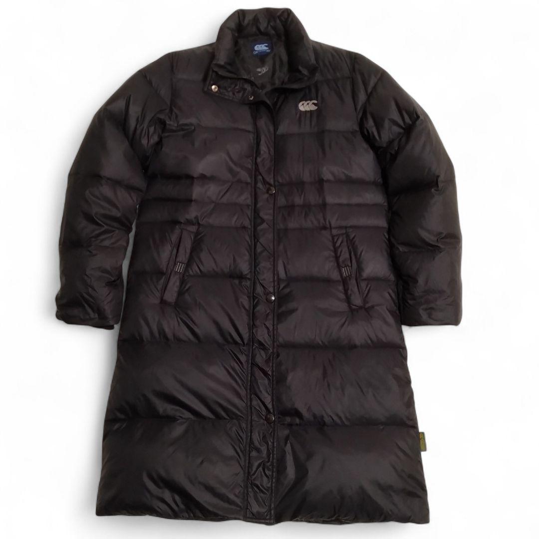 【極暖 ダウン80％フェザー20％】カンタベリー ダウン ベンチコート ロング