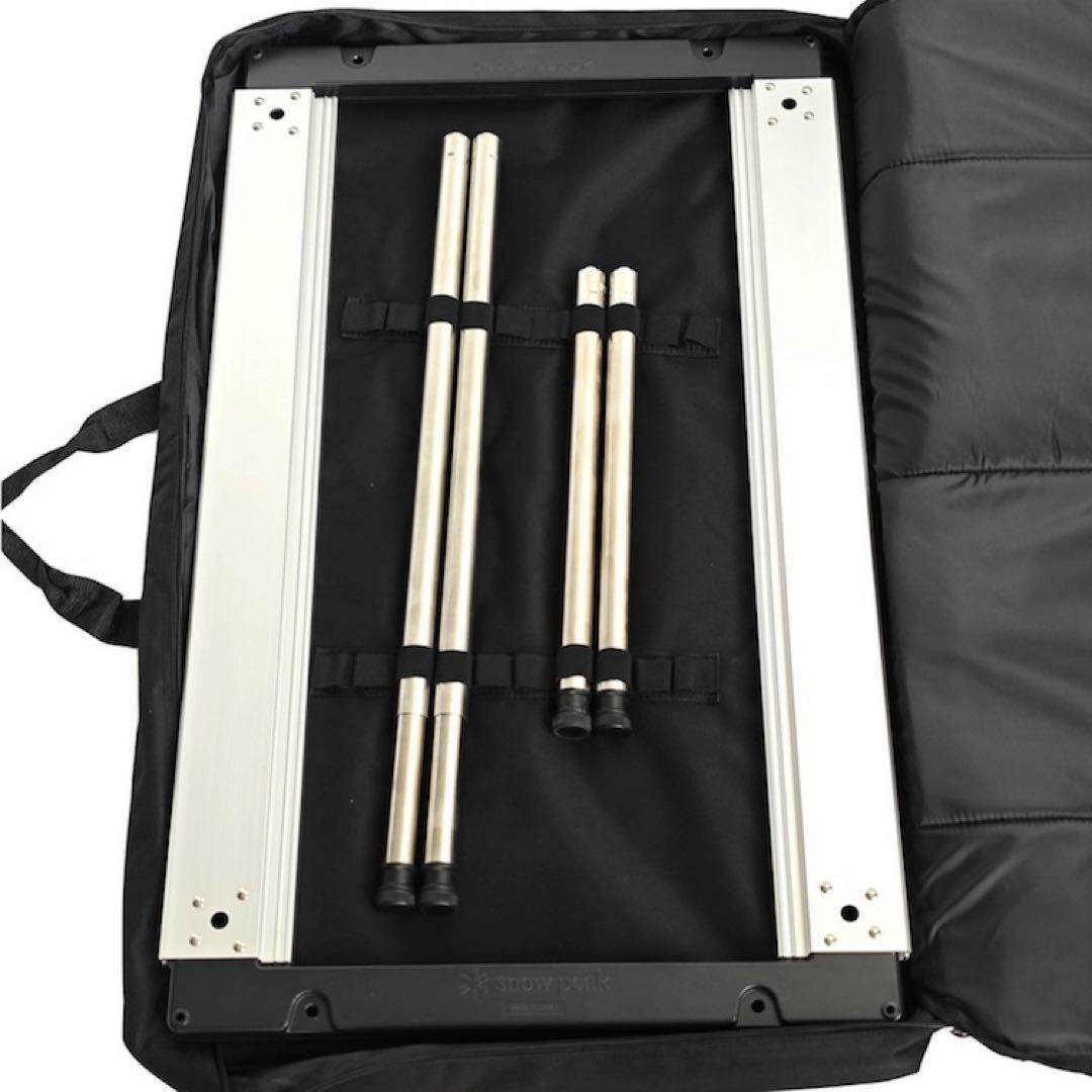 スノーピークIGT ロングバック 4ユニット 3層収納バック 天板と脚収納可能