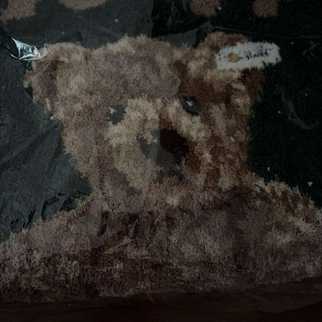 ジェラートピケ　ブランケット　くま