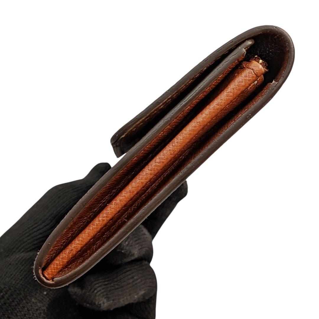 良品 ルイヴィトン モノグラム ポシェット ポルトモネ クレディ 966