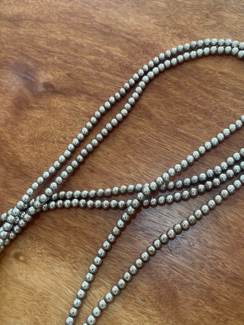 A*t様 ロンハーマン ナバホパール　スーパーロングネックレス