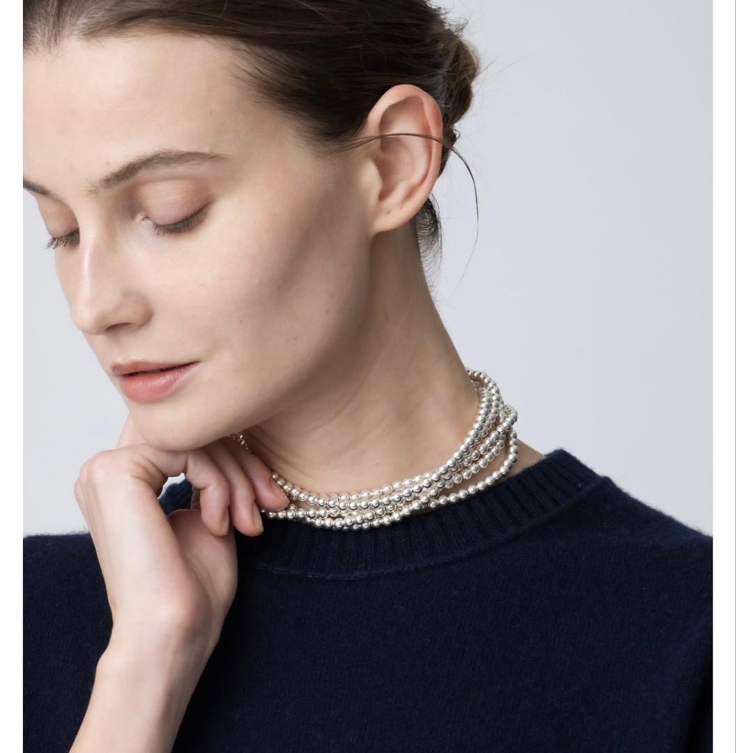 A*t様 ロンハーマン ナバホパール　スーパーロングネックレス