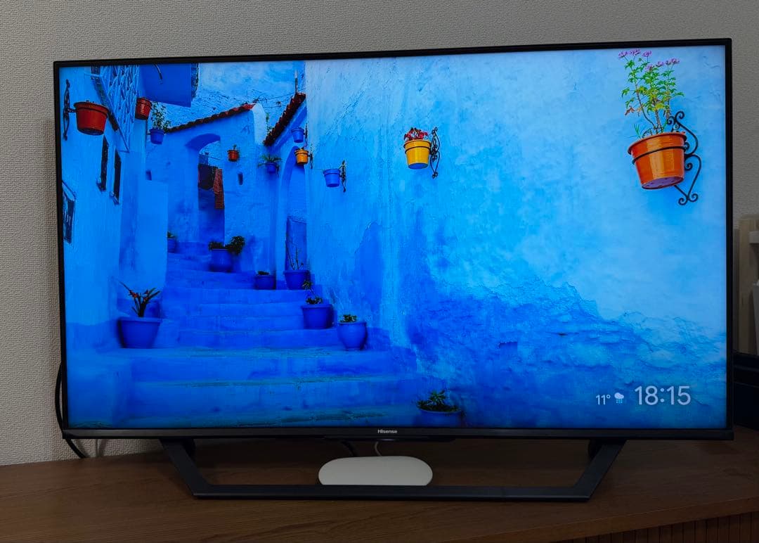 Hisense 43U7F 43インチ 4K液晶テレビ リモコン付き
