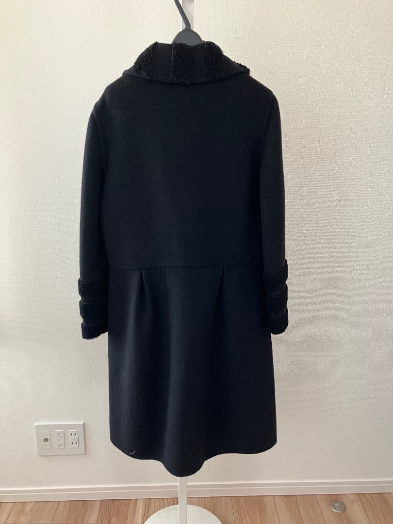 FENDI フェンディ ロングウールコート 38