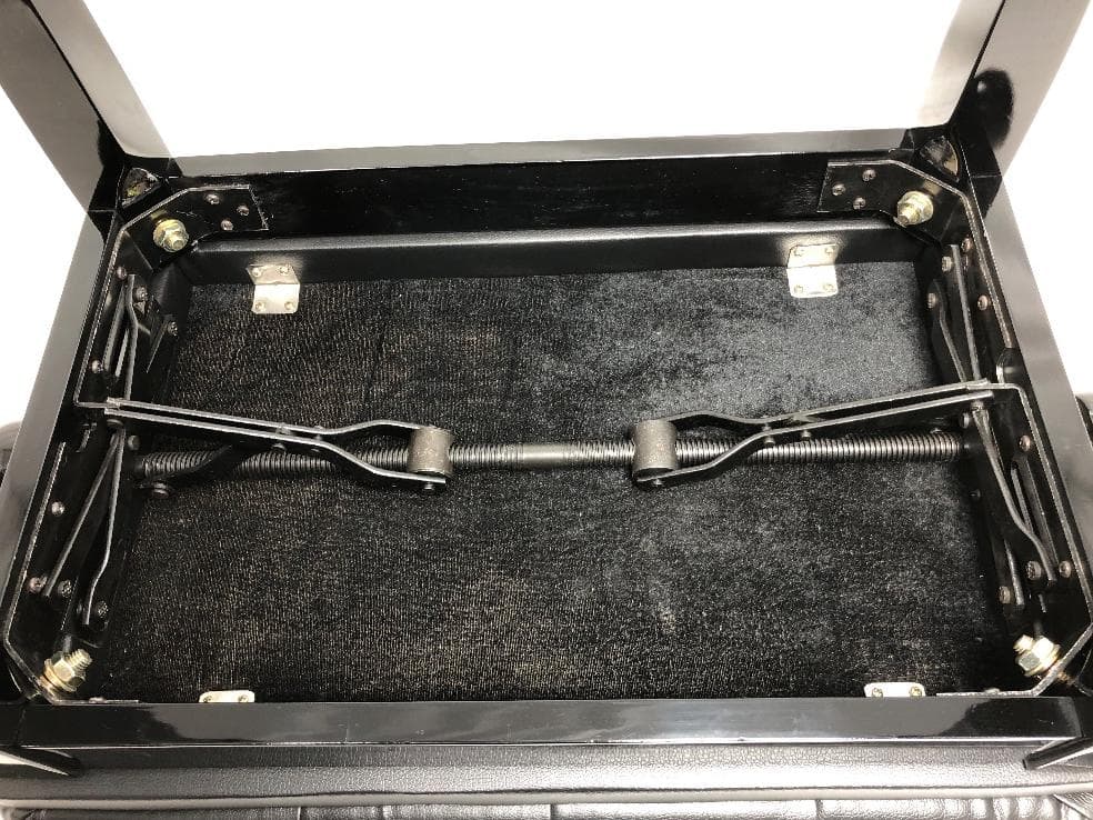 ※72145※ピアノ椅子（黒）★送料無料