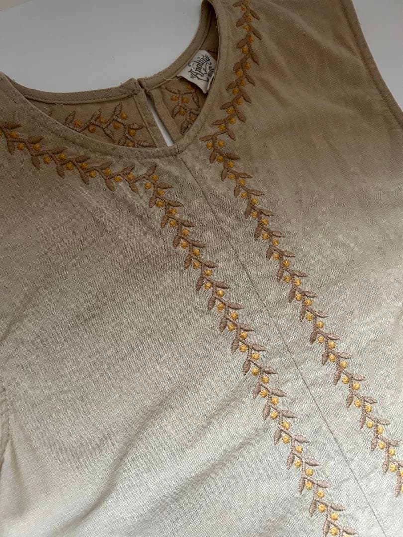 ワンピース Apolina Vela Dress - Dove 5-7