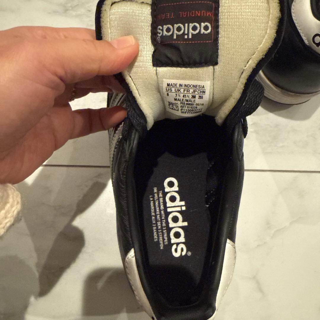 adidas Mundial Team ブラック/ホワイト　26cm