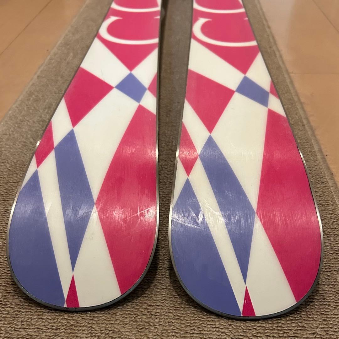 スキー板 ビンディング付き レディース 147cm COSMIC SURF 美品