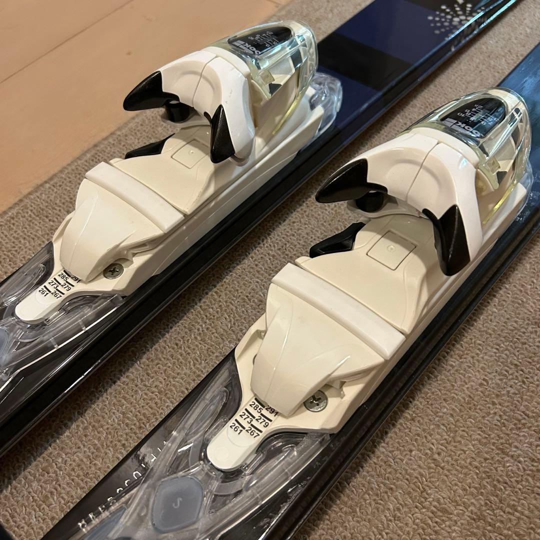 スキー板 ビンディング付き レディース 147cm COSMIC SURF 美品