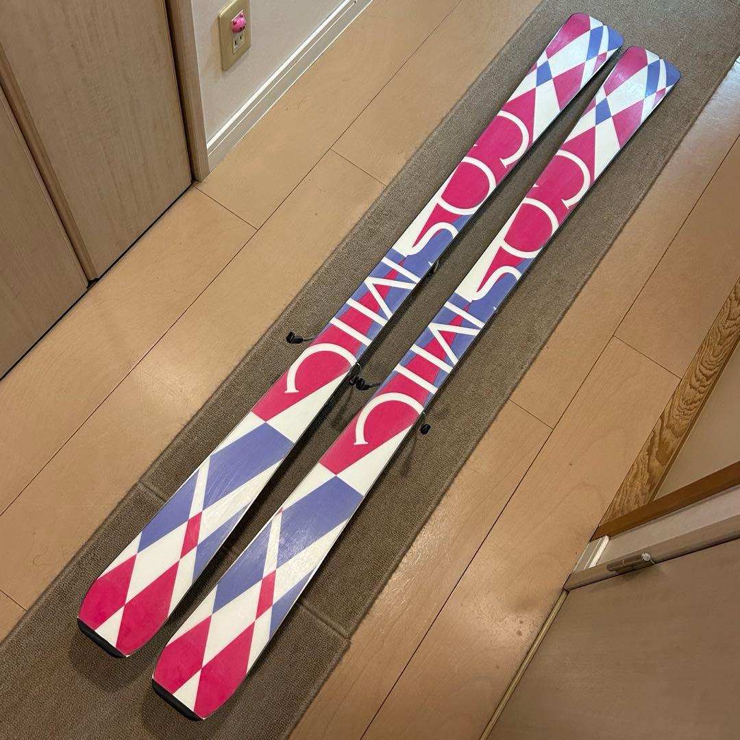 スキー板 ビンディング付き レディース 147cm COSMIC SURF 美品