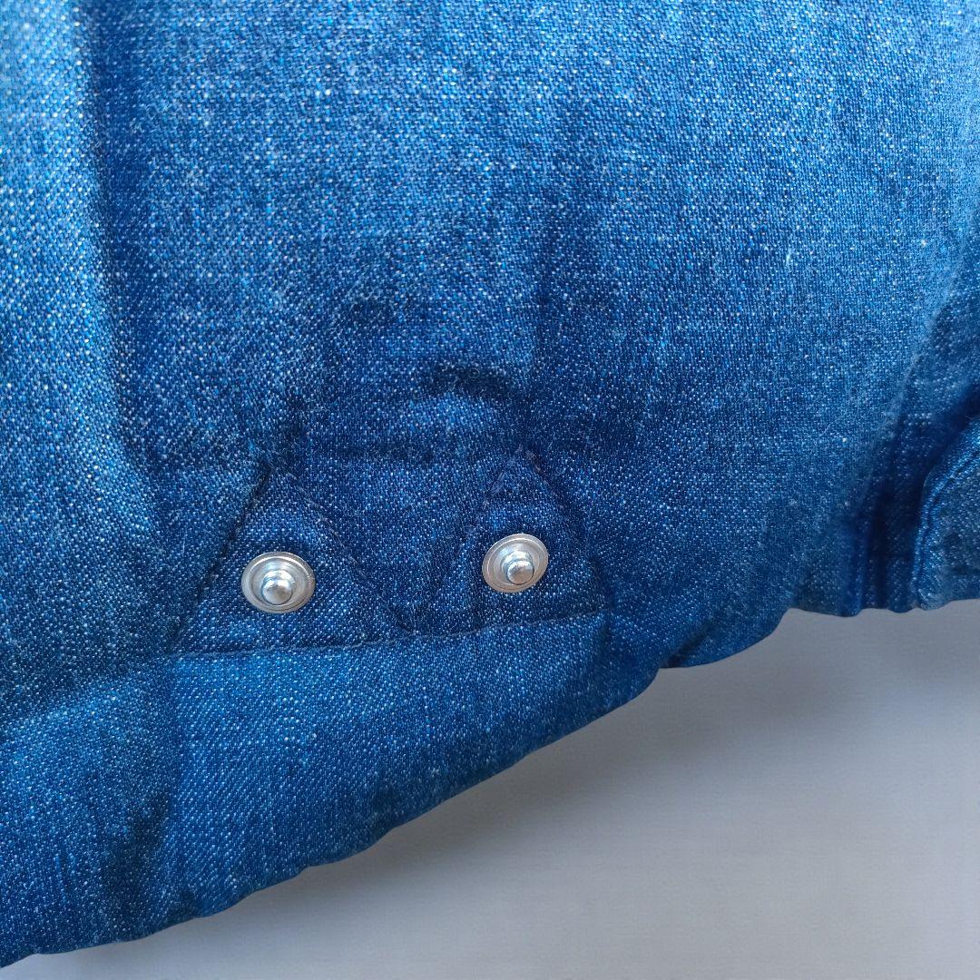 【未使用】REMI RELIEF デニムダウンベスト RN128390