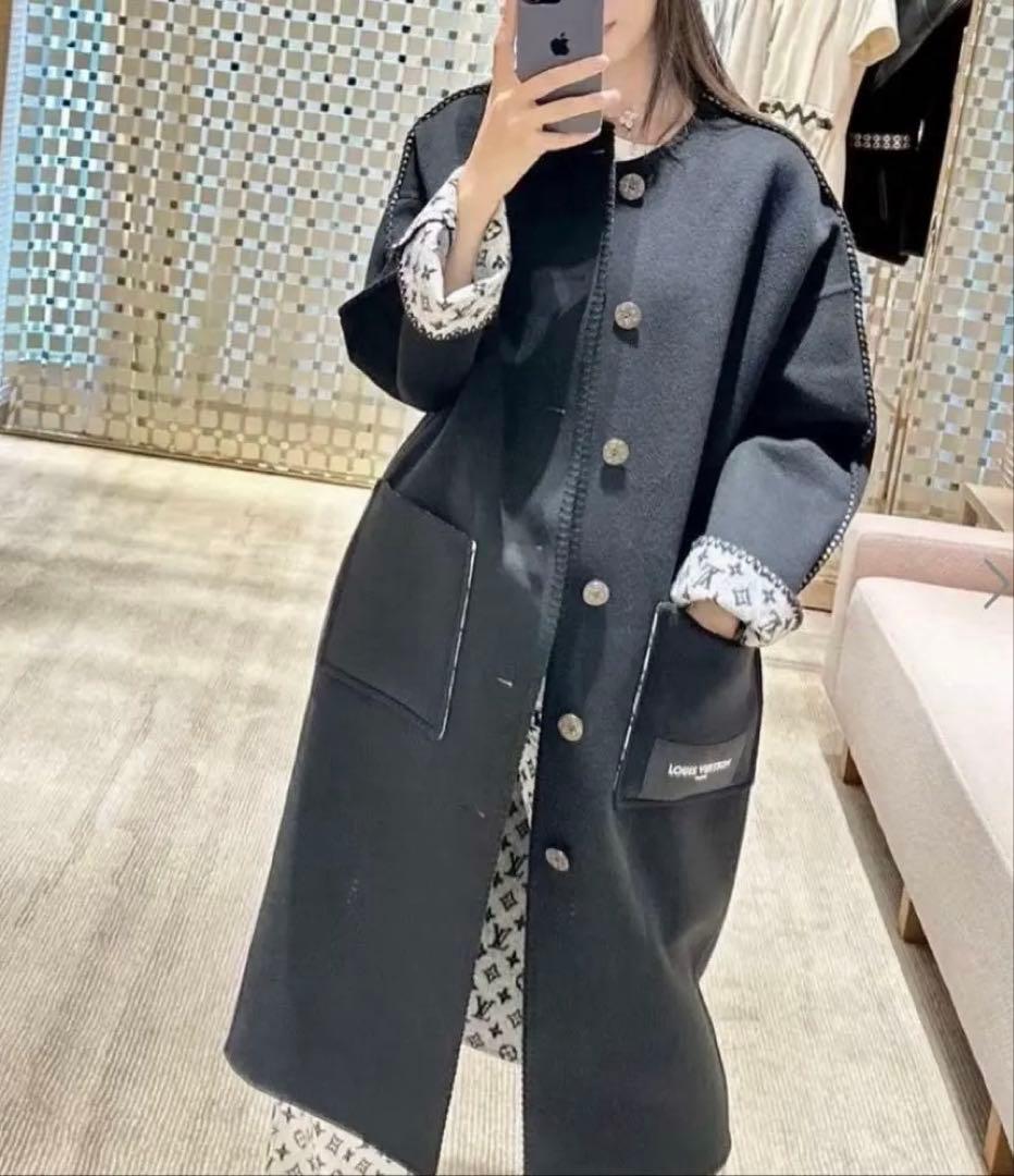 ルイヴィトン ウール ロングコート