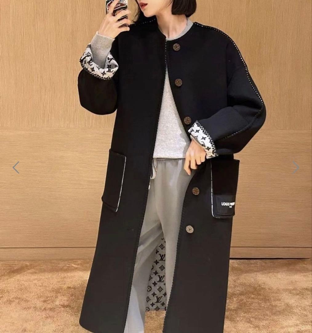 ルイヴィトン ウール ロングコート