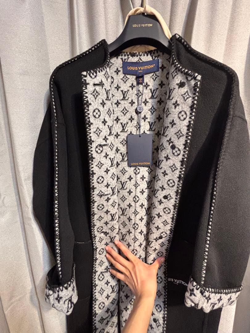 ルイヴィトン ウール ロングコート