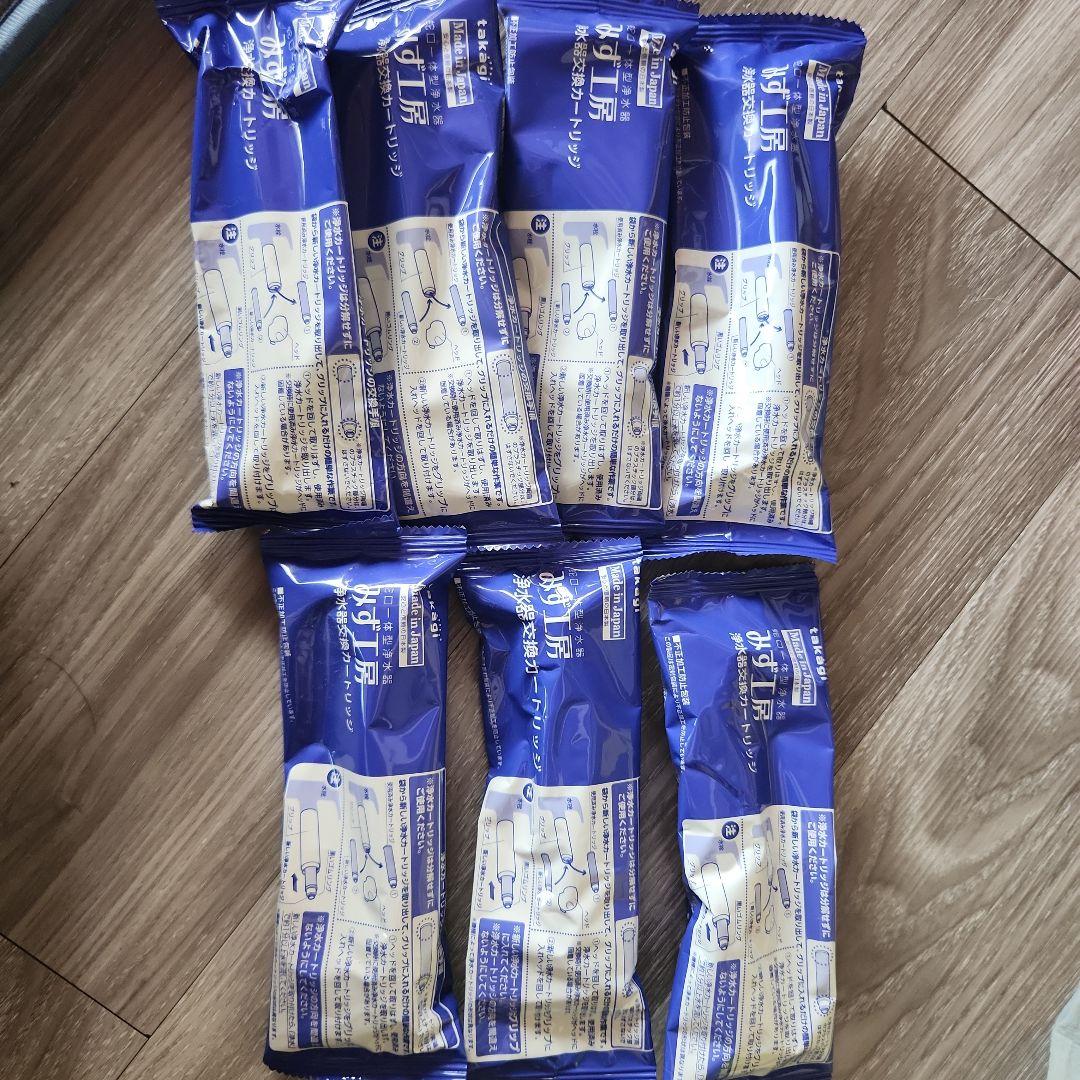 新品未使用未開封 タカギみず工房 7個JC0042UG 浄水器カートリッジ