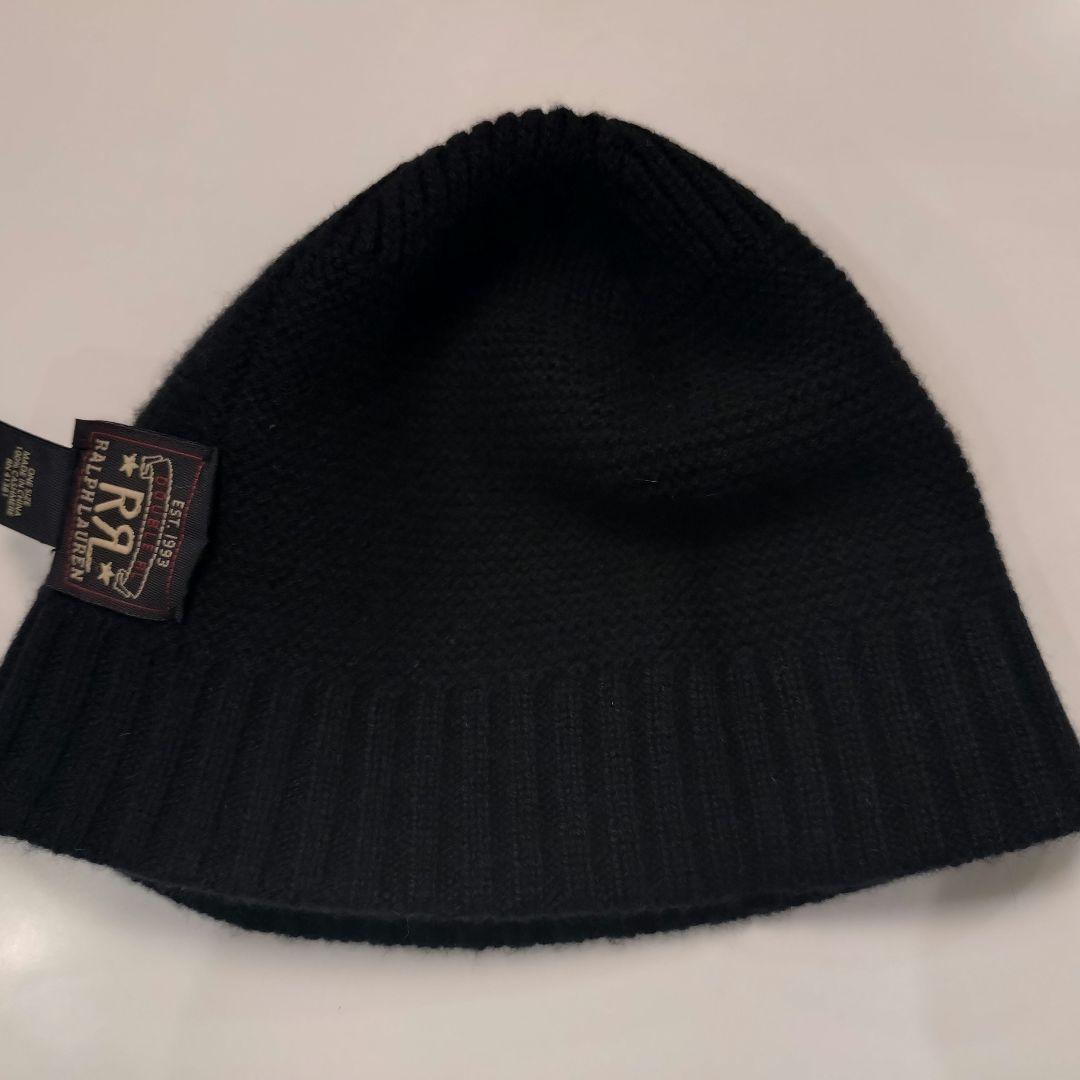 【美品】RRL CASHMERE WATCH CAP ≪BLACK≫