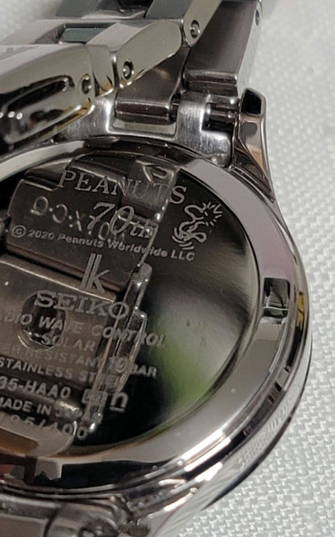 三が日特価稀少品　SEIKO ルキア　PEANUTS 70周年記念モデル 腕時計