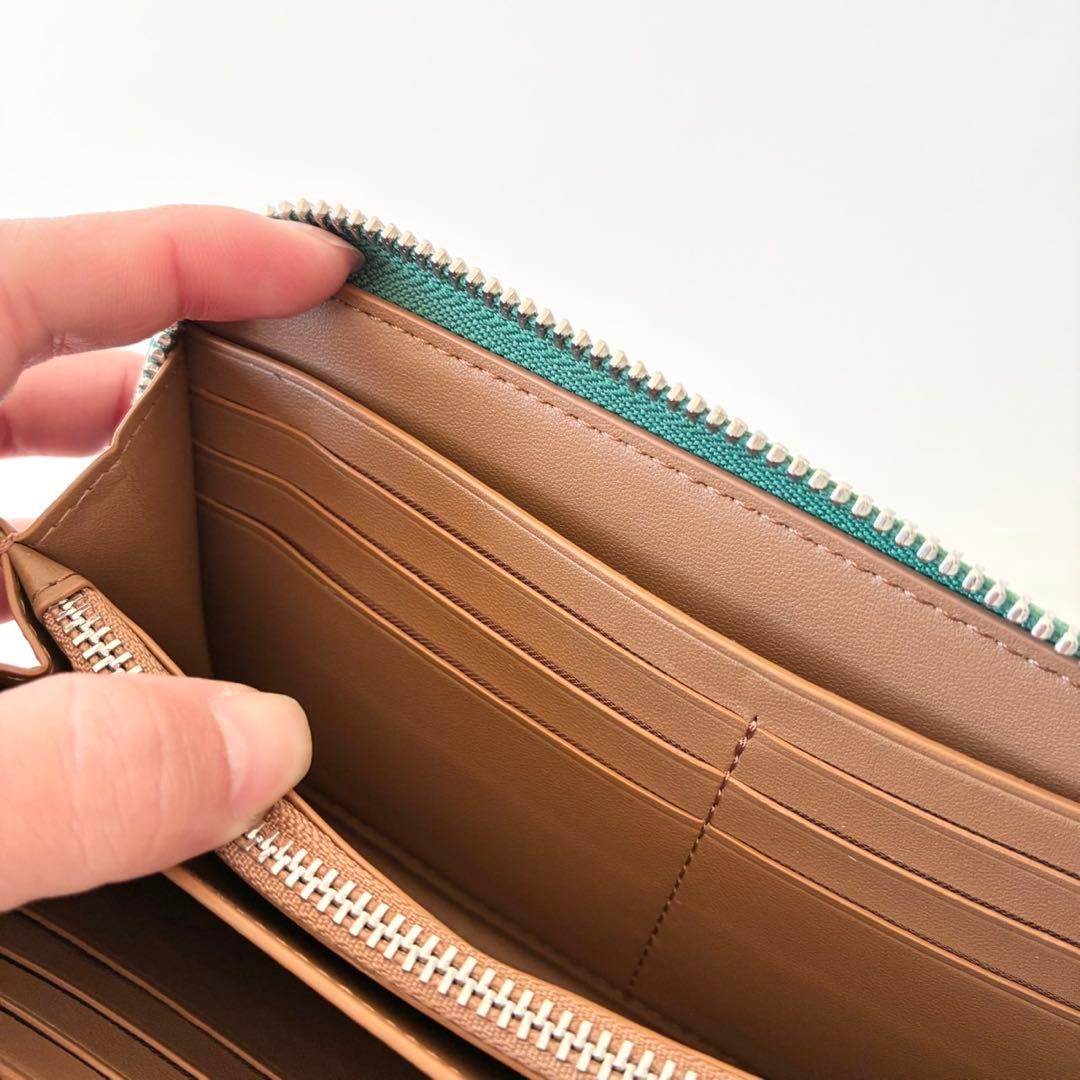 【新品】COACH 長財布 ホースアンドキャリッジ ジップ アラウンド 馬車