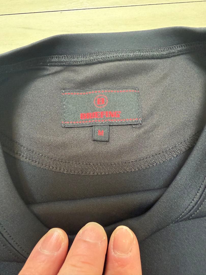 BRIEFING ブラック M ・トレーナー 使用回数10回程度
