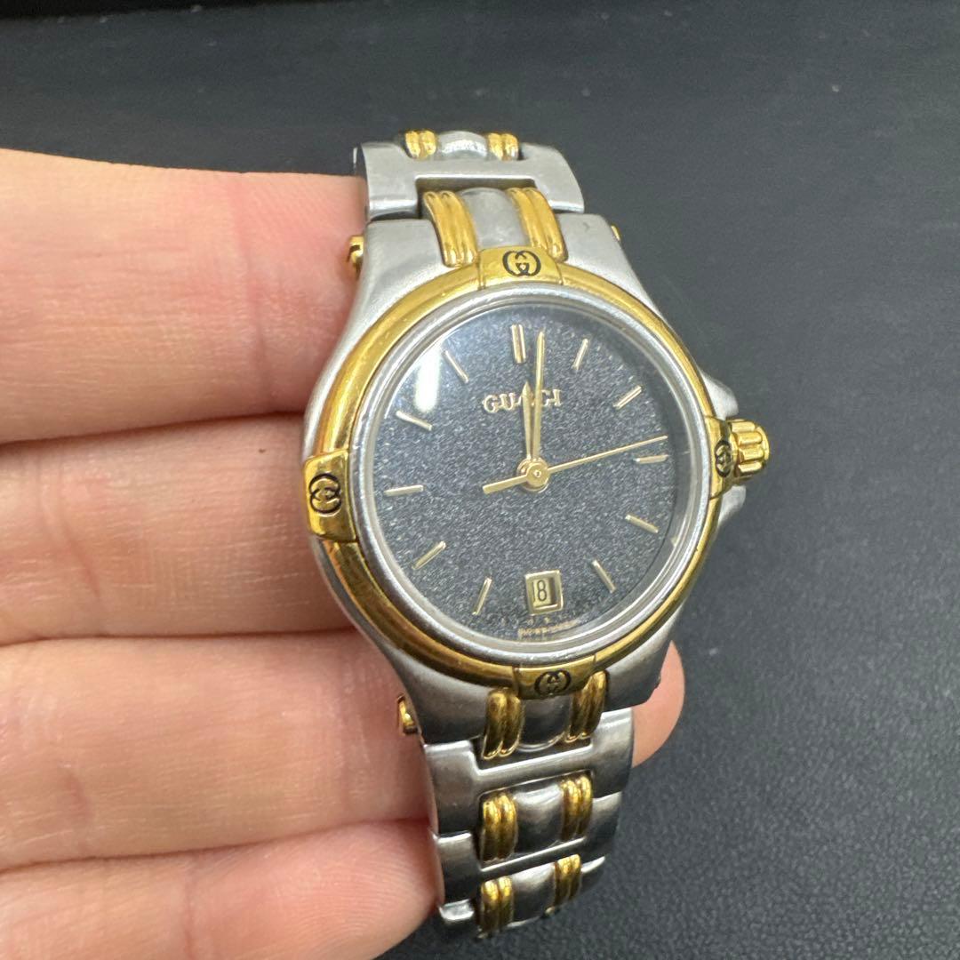動作品　GUCCI　グッチ　時計　正規品保証 電池交換済み