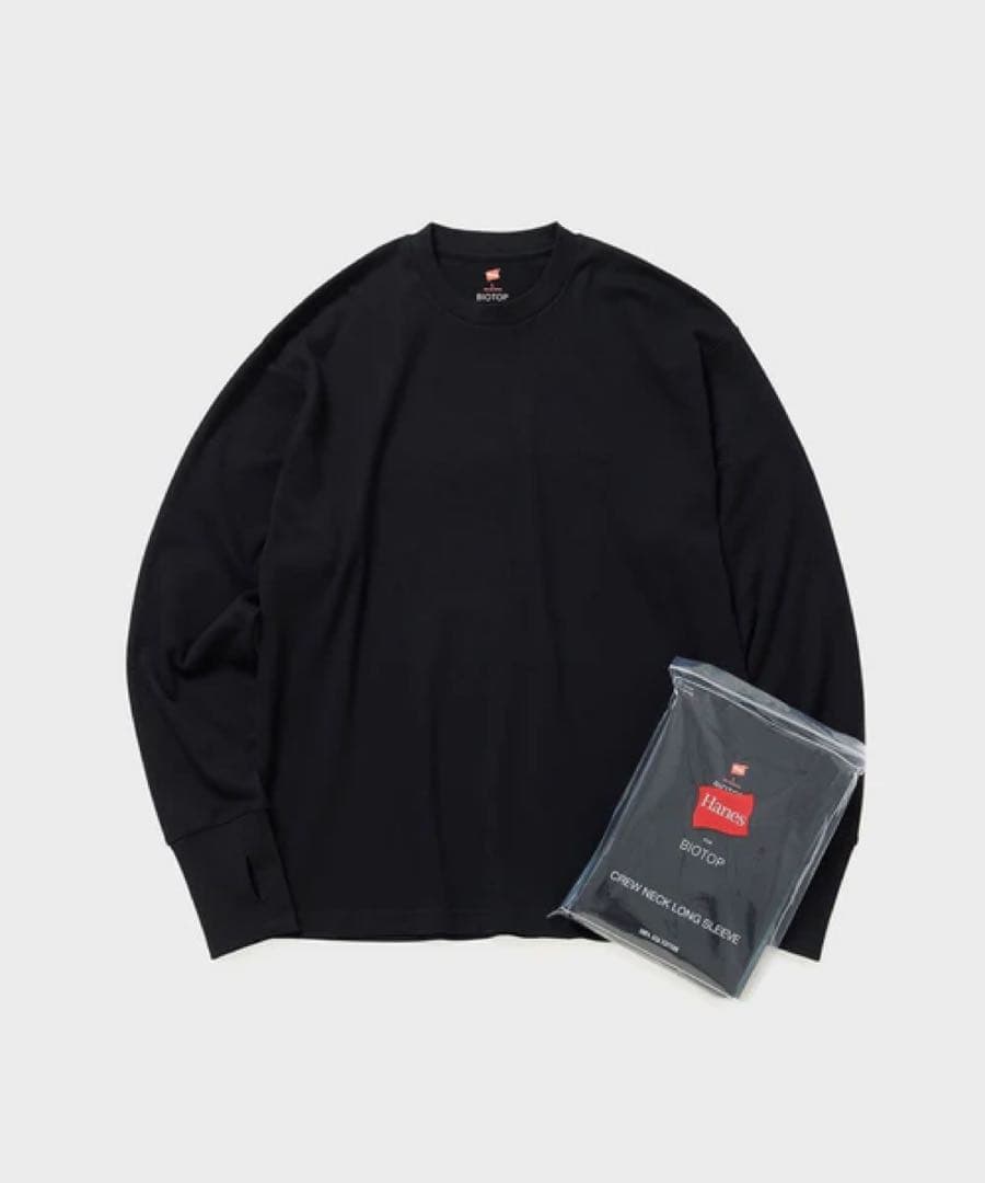 トップス Hanes BIOTOP Comfort Crew Neck Pullover