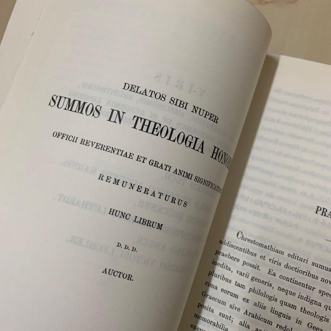 Anthologia Aethiopica 古書　洋書