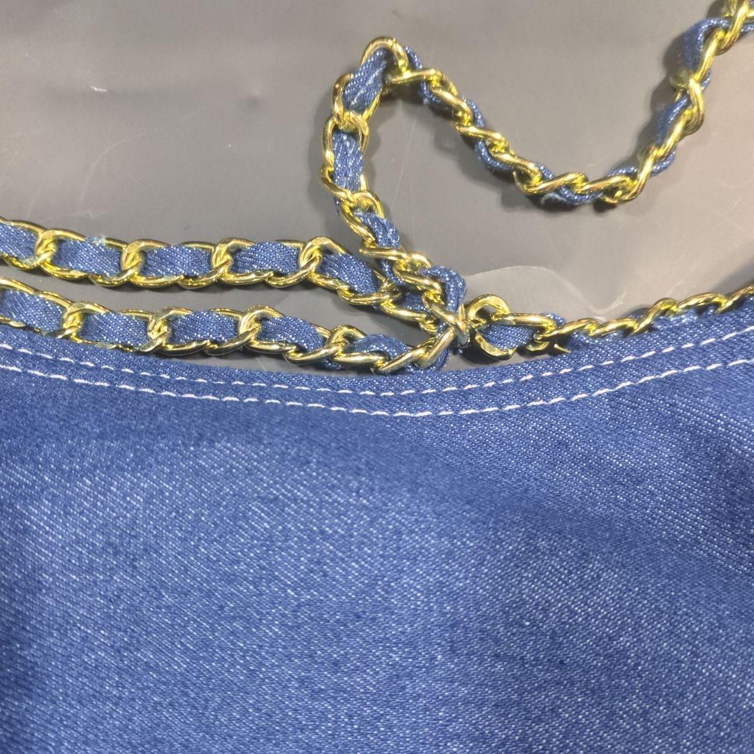 T-LOVEページ CHANEL デニムショルダーバッグ