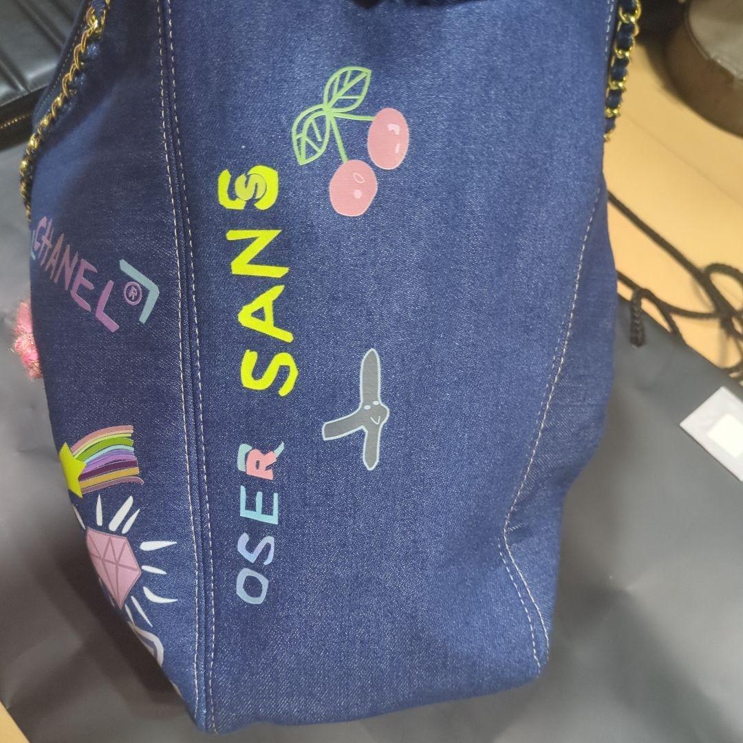 T-LOVEページ CHANEL デニムショルダーバッグ