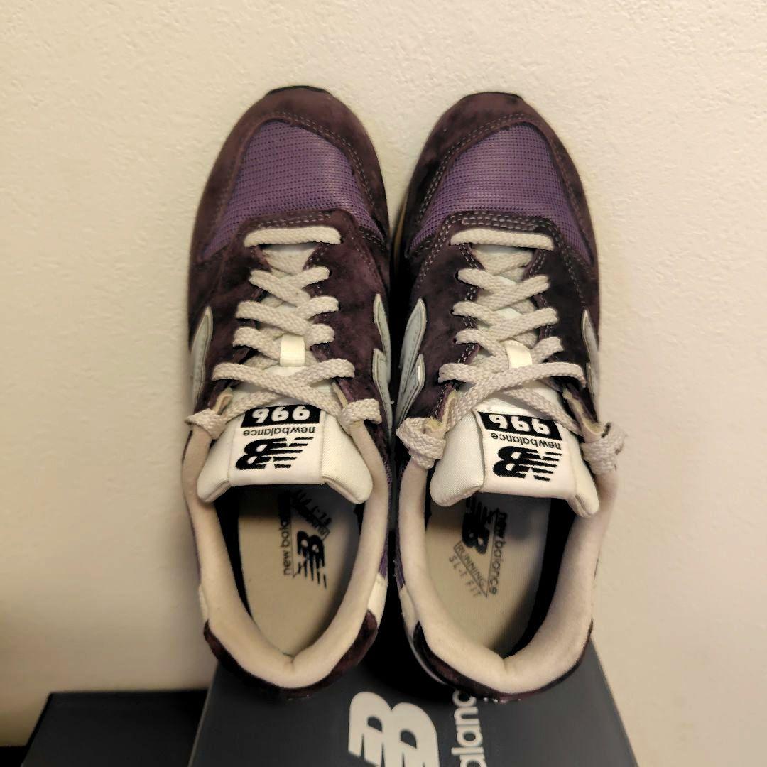 『new balance』996スニーカー　 24.5cm　パープル