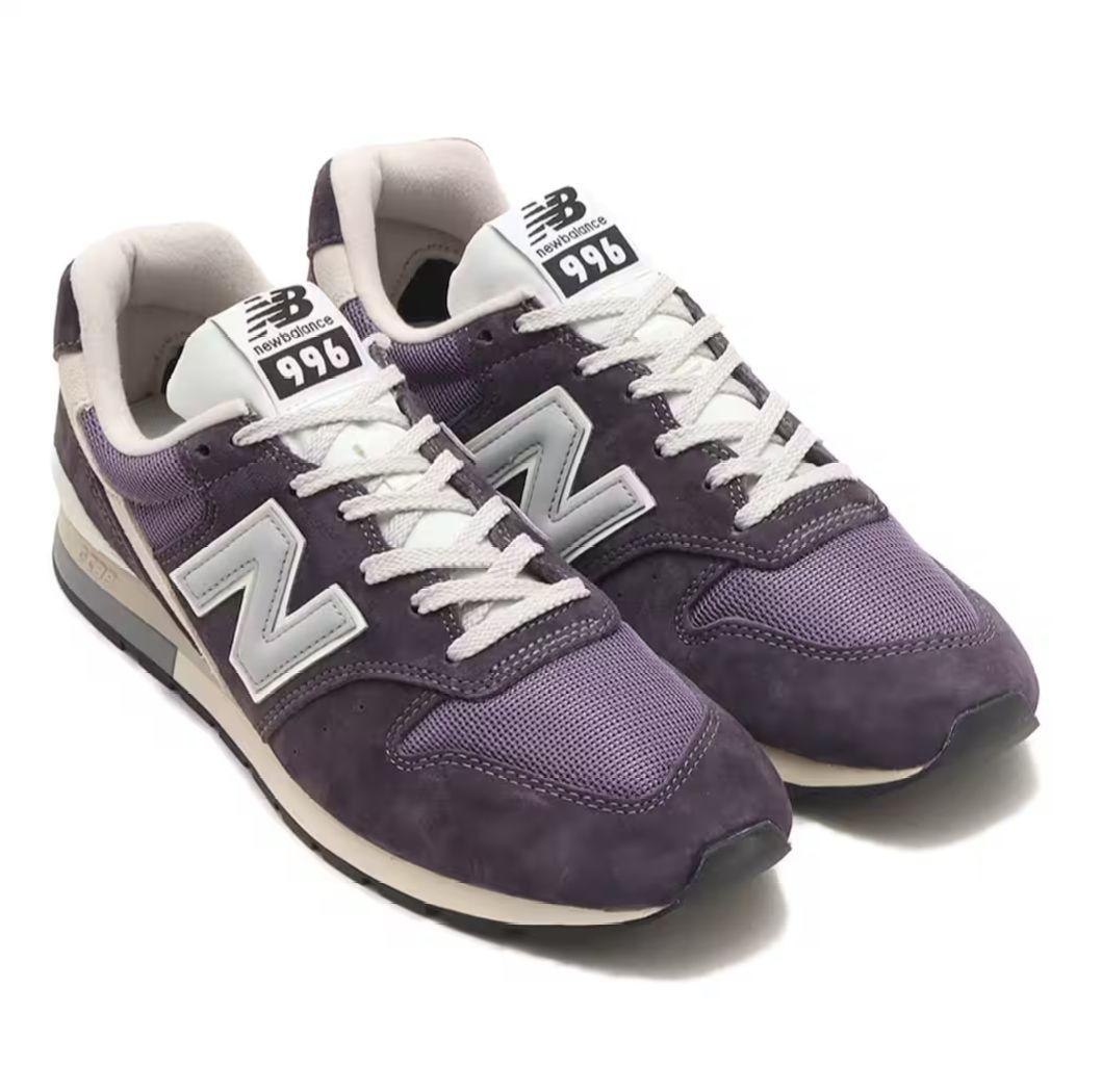 『new balance』996スニーカー　 24.5cm　パープル