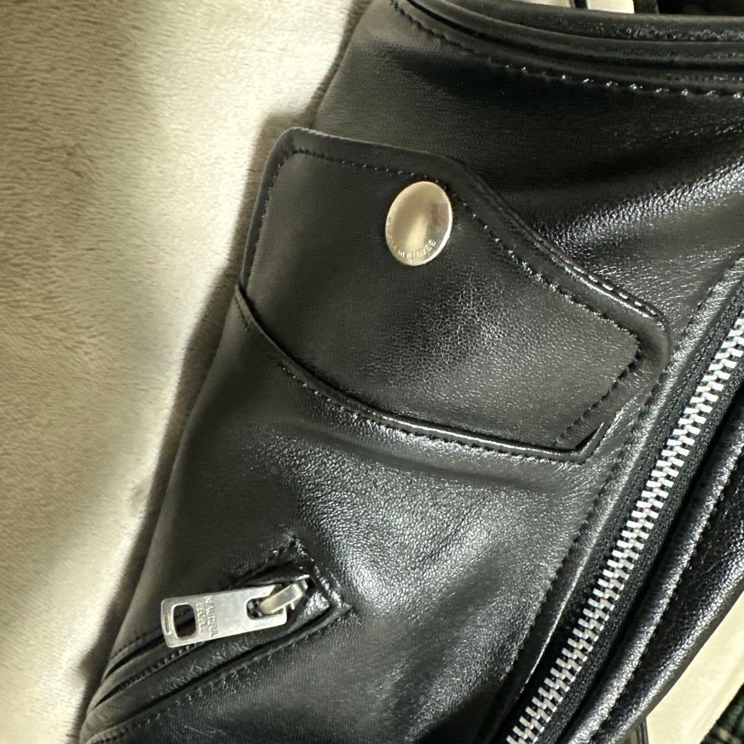 ビューティフルピープル レザーショルダーバッグ