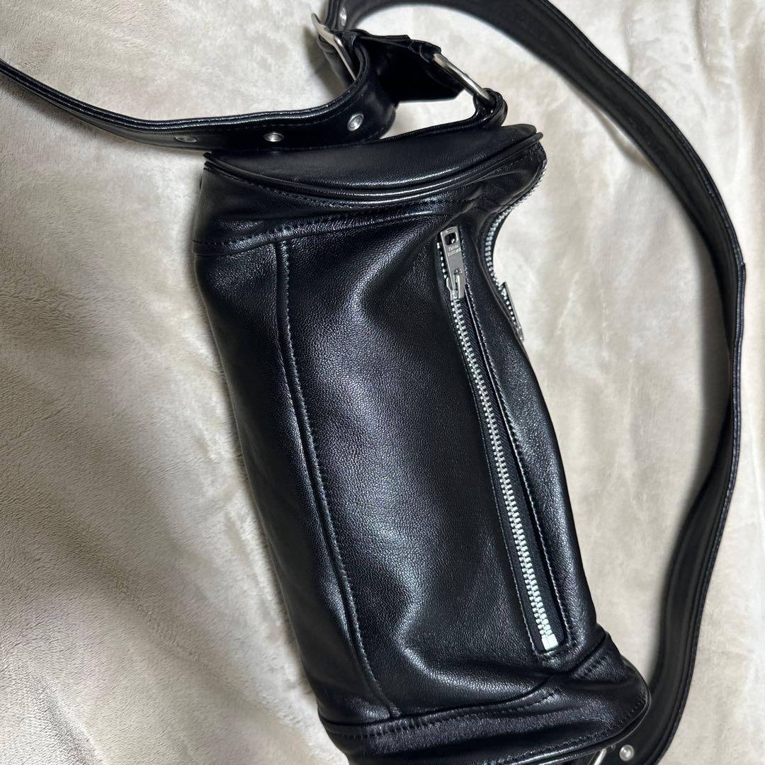 ビューティフルピープル レザーショルダーバッグ