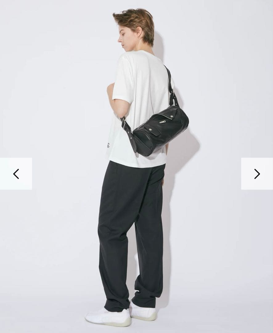 ビューティフルピープル レザーショルダーバッグ