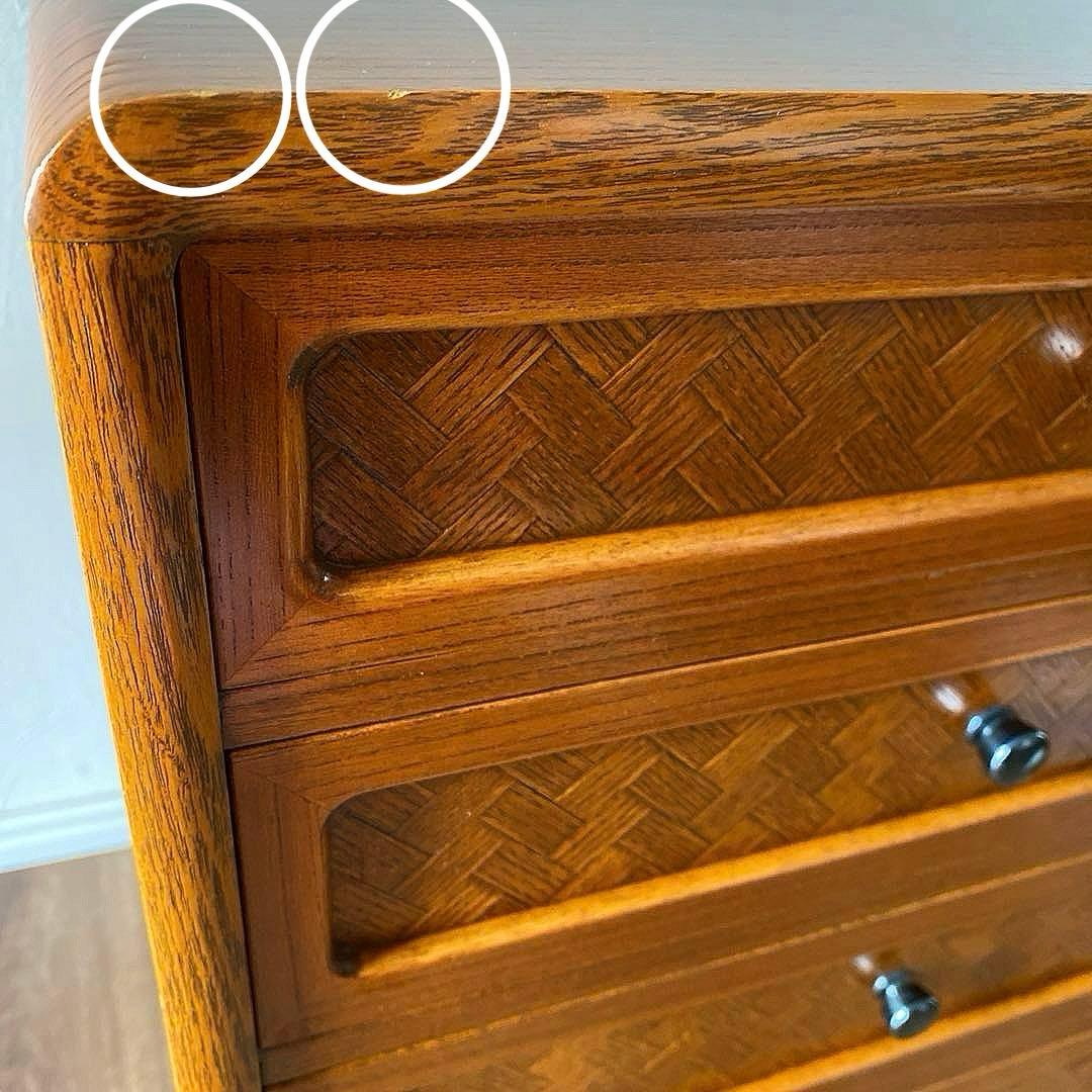 民芸家具　あじろ民芸　ミニチェスト　４段　木製　日本製