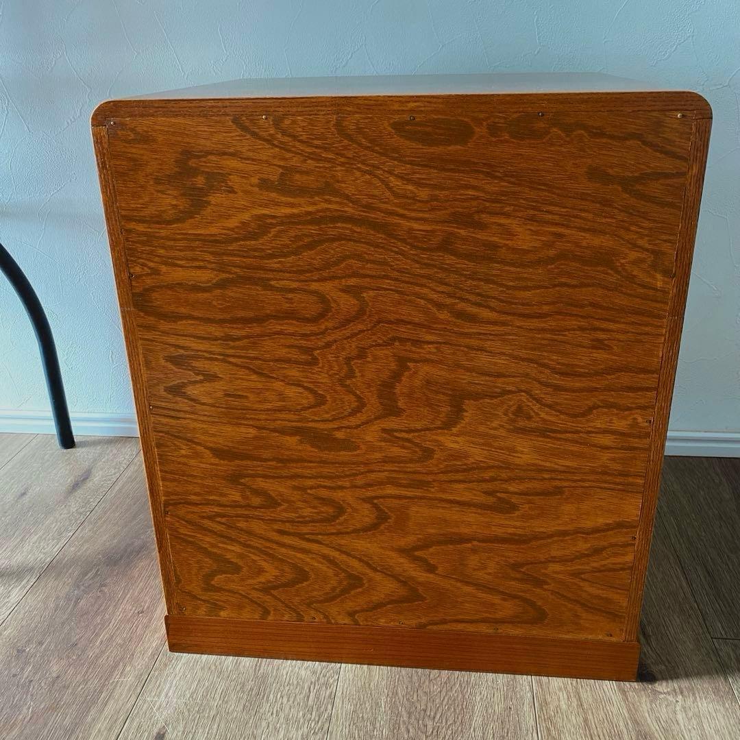 民芸家具　あじろ民芸　ミニチェスト　４段　木製　日本製