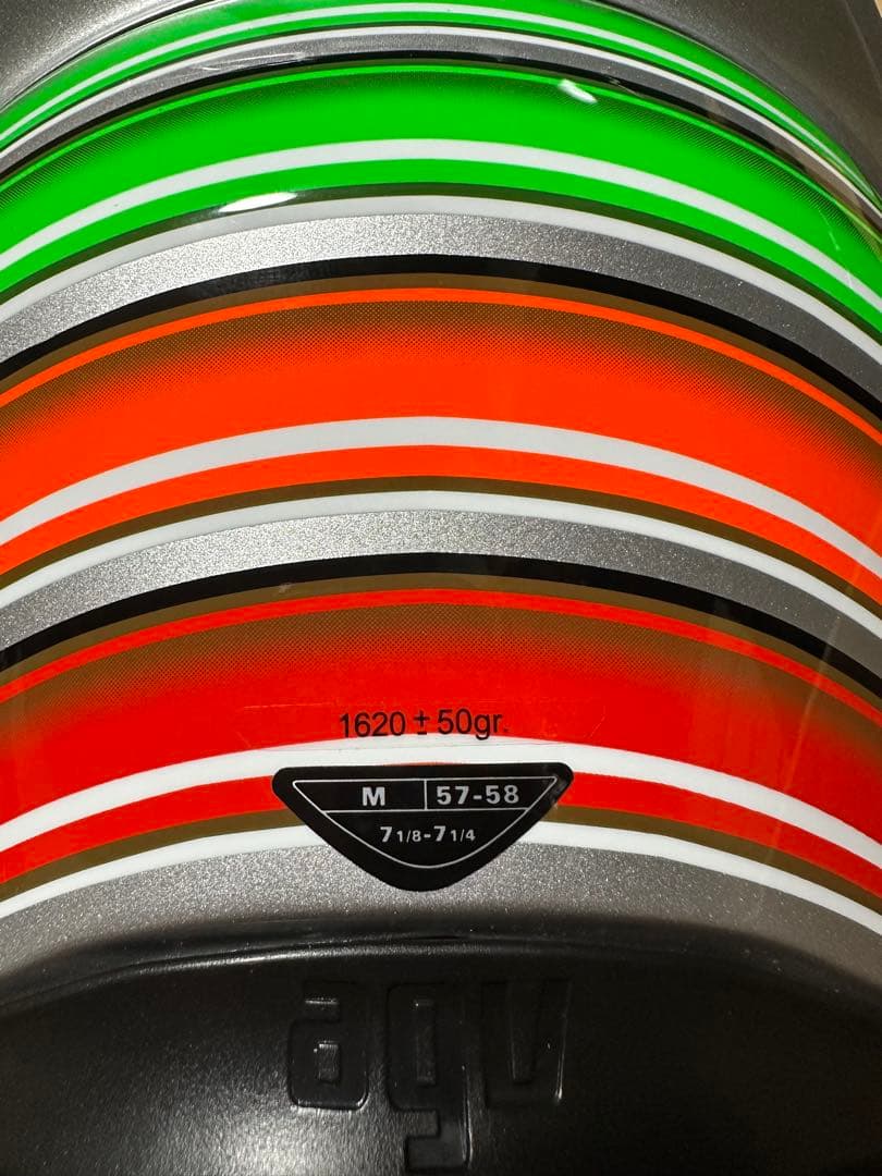 AGV K1 ヘルメット Mサイズ シルバー/ブルー