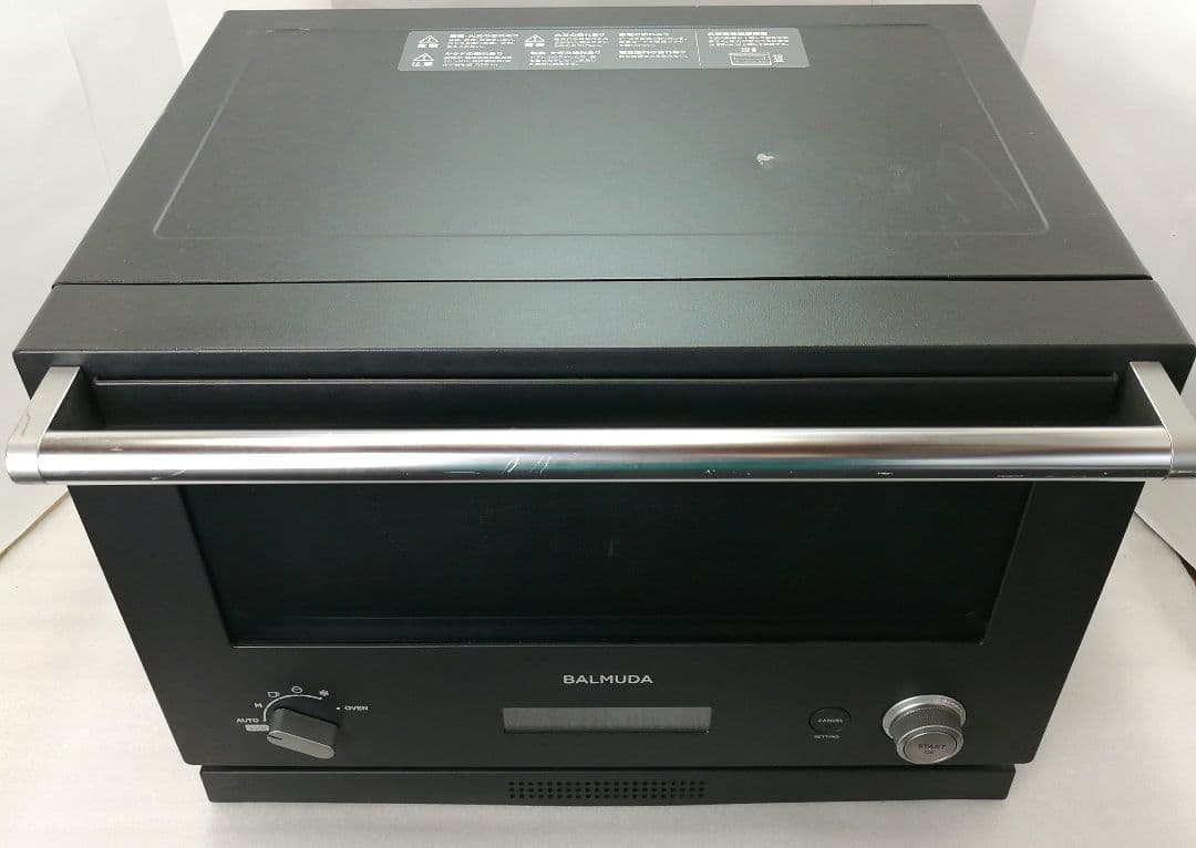 22年製 バルミューダデザイン　オーブンレンジ ブラック　　017